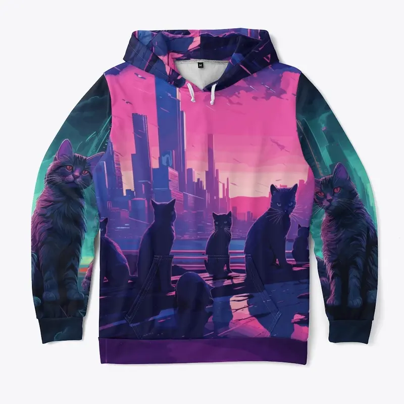 Synthwave Kitties