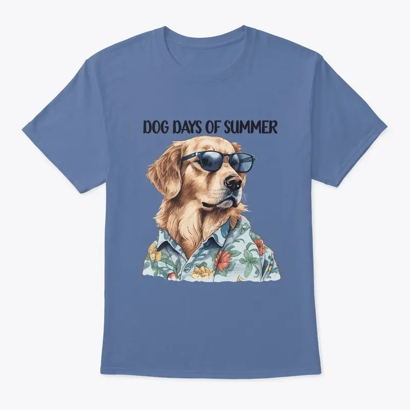 Dog Days Of Summer Labrador T-Shirt