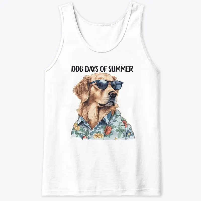 Dog Days Of Summer Labrador T-Shirt