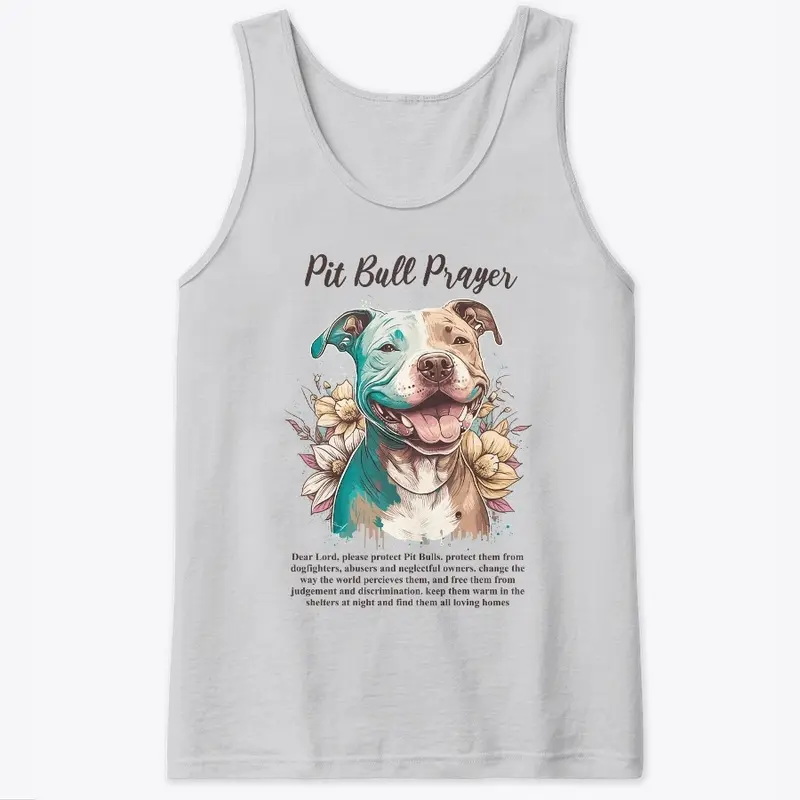 Pit Bull Prayer Light Tee