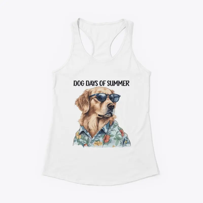 Dog Days Of Summer Labrador T-Shirt